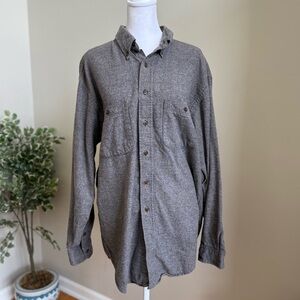 Vintage Eddie Bauer Sonoma Heather Button Down Flannel